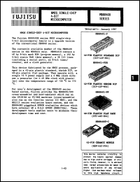 Click here to download MB88401PF Datasheet