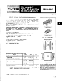 Click here to download MBM100470A7ZF Datasheet