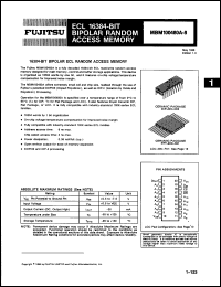 Click here to download MBM100480-25Z Datasheet