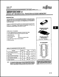 Click here to download MBM100C490-15C Datasheet