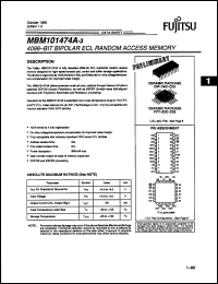 Click here to download MBM101474A3TV Datasheet