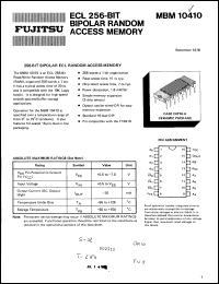 Click here to download MBM10410C Datasheet