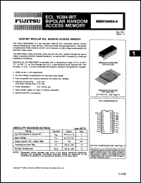 Click here to download MBM10480A10Z Datasheet