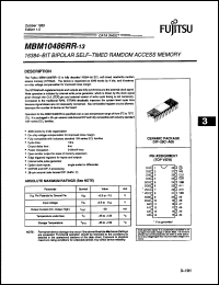 Click here to download MBM10486RR13 Datasheet