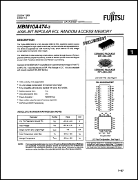 Click here to download MBM10A474-3Z Datasheet