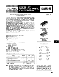 Click here to download MBM2212-25Z Datasheet