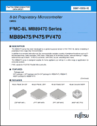 Click here to download MB89P475-102PFM Datasheet