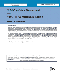 Click here to download MB96F338USAPMC-GSE2 Datasheet