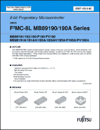 Click here to download MB89190 Datasheet