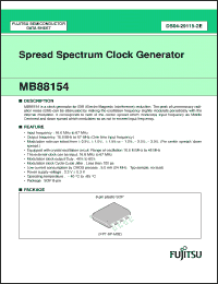 Click here to download MB88154PNF-G-102-JN-EFE1 Datasheet