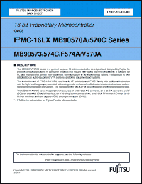 Click here to download MB90573PMC1 Datasheet