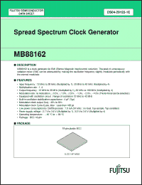 Click here to download MB88162PVB-G-ERE1 Datasheet