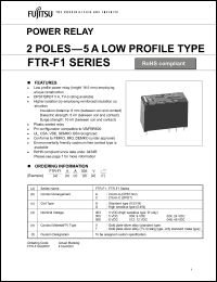 Click here to download FTR-F1AD003V Datasheet