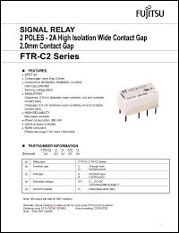 Click here to download FTR-C2GB012G Datasheet