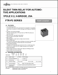 Click here to download FTR-P2CN010W1 Datasheet