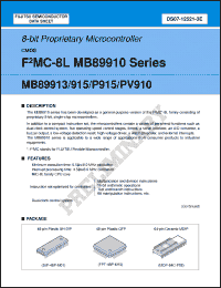 Click here to download MB8991X Datasheet