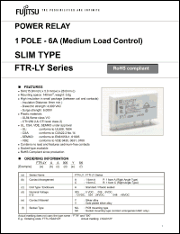 Click here to download FTR-LYCA012Y Datasheet