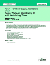 Click here to download MB3793-30APF-E1 Datasheet