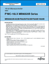 Click here to download MB90F828BPMC1 Datasheet