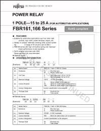 Click here to download FBR161SNED009-W12 Datasheet