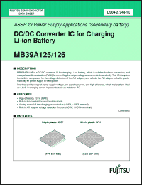 Click here to download MB39A126 Datasheet