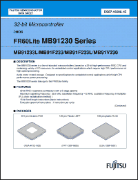 Click here to download MB91V230 Datasheet