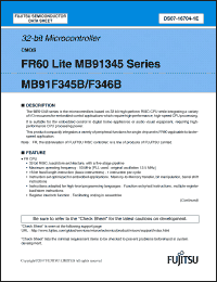 Click here to download MB91F345B Datasheet