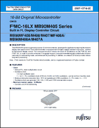 Click here to download MB90M408APF Datasheet