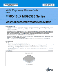 Click here to download MB90387S Datasheet