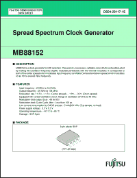 Click here to download MB88152 Datasheet