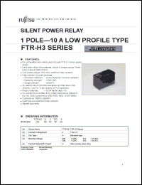 Click here to download FTR-H3AA012V Datasheet