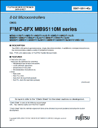 Click here to download MB95117MPMC Datasheet