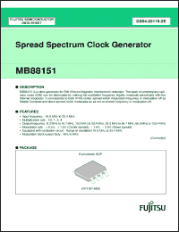 Click here to download MB88151-200 Datasheet