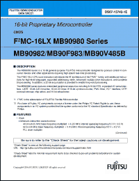 Click here to download MB90982 Datasheet