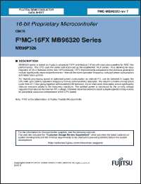 Click here to download MB96F326ASBPMC-GSE2 Datasheet