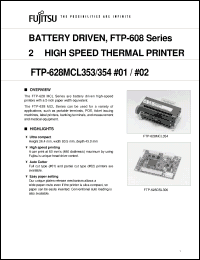 Click here to download FTP-628DCL301 Datasheet