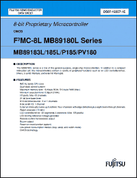 Click here to download MB89185LPF Datasheet
