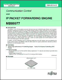 Click here to download MB86977PFV-G-BND Datasheet