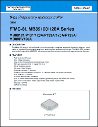 Click here to download MB89P131-101 Datasheet