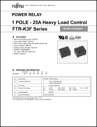 Click here to download FTR-K3FAB009W Datasheet