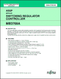 Click here to download MB3769APF Datasheet