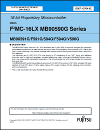 Click here to download MB90590G Datasheet