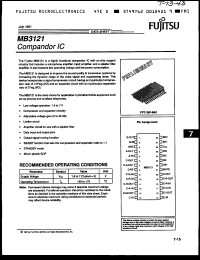 Click here to download MB3121PF Datasheet