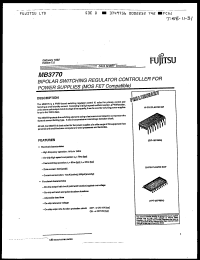Click here to download MB3770PF Datasheet