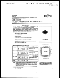 Click here to download MB7452ATV Datasheet