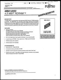 Click here to download MB814953P Datasheet