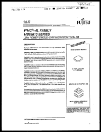 Click here to download MB88PV640CF202 Datasheet