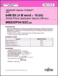 Click here to download MB82DP04183C Datasheet