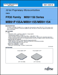 Click here to download MB91150 Datasheet
