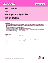 Click here to download MB85RS256 Datasheet